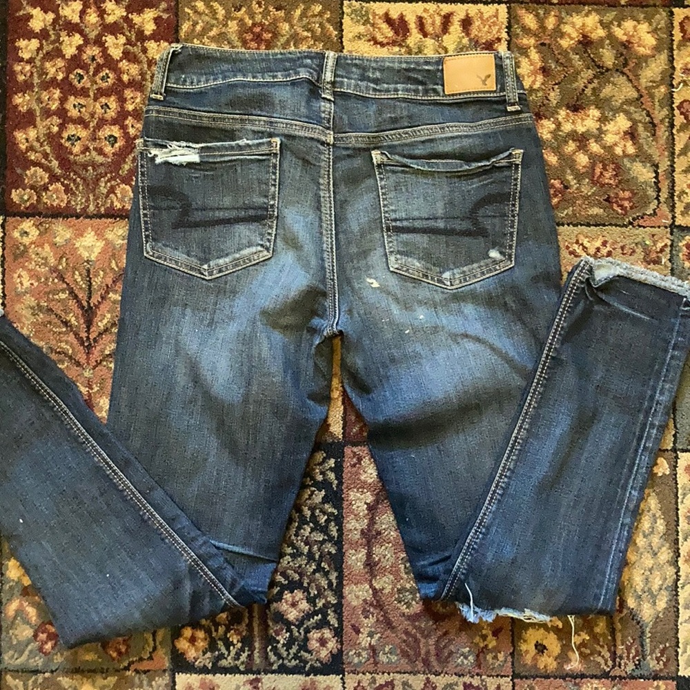 American Eagle Tomgirl Jeans size 0 (fit 2-4)